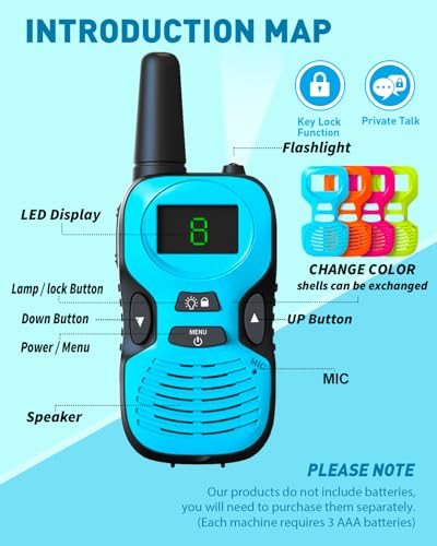 Hetyue WALKIE-TALKIES Talkies For Kids Long Range thumb #1