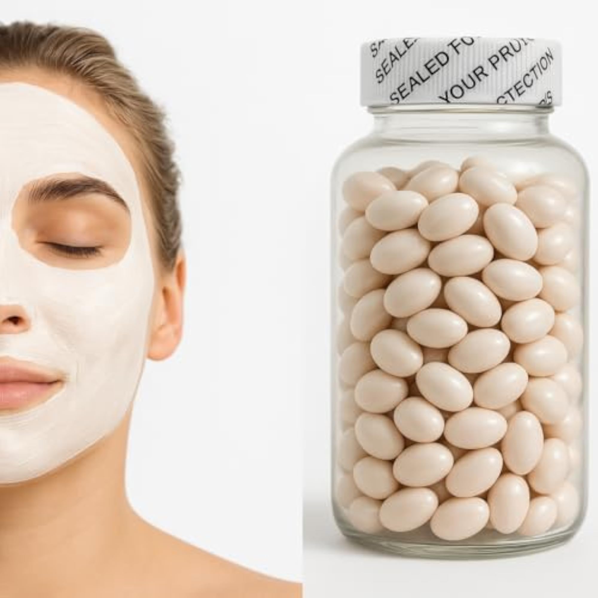 Facial Capsule for Skin Brightening, 200 Pcs