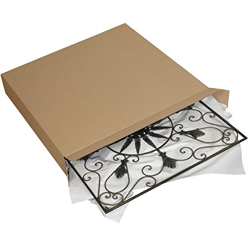 Image of Box USA Moving Boxes, 36 inchL x 5 inchW x 36 inchH 20-Pack Large Side Loading Corrugated Cardboard Box for Packing, Shipping and Storage