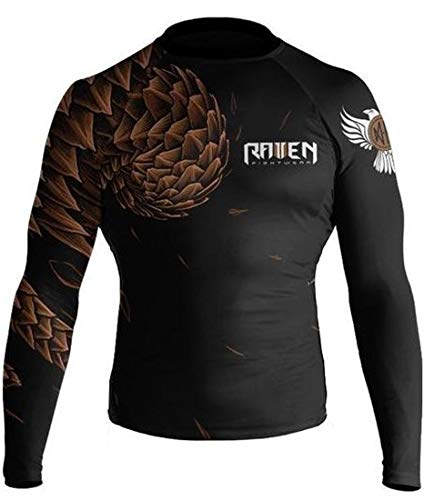 Chemise de compression BJJ Raven Fightwear protection anti-friction