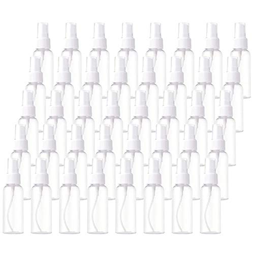 40 Pieces Spray Bottles 30ml Liquid Dispensers Empty Plastic Fine Mist Spray Bottles