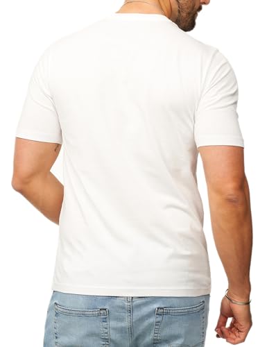 JACK & JONES Infinity Herren T-Shirt Eternity Tee O-Neck Shirt Kurzarmshirt White XXL – Ansicht 2