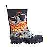 Viking unisex barn glad tryck regnstövel, Svart sol, 4 UK Child Wide #4