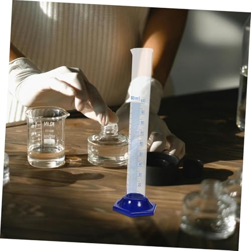 Probeta graduada de laboratorio ideal para experimentos científicos y proyectos escolares 6