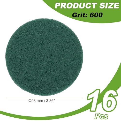 Disques à récurer électriques grain 400 fixation perceuse brosse cuisine