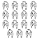 15 Stück Seilklemmen 5mm Set Edelstahl M5 Drahtseilklemme 5mm Seilklemme 5mm Drahtseil Kauschen Bügelseilklemme U Bolzen Klemme für Drahtseil