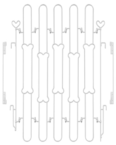 Portable-Foldable-Pet-Gate-for-Front-Doors-Durable-Retractable-Dog-Fence-with-Easy-Setup-for-Puppy-Training-Enhancing-Home-Safety-and-Security-with-Bone-Style-Design-Silver - Cucciolini Doodles   Portable-Foldable-Pet-Gate-for-Front-Doors-Durable-Retractable-Dog-Fence-with-Easy-Setup-for-Puppy-Training-Enhancing-Home-Safety-and-Security-with-Bone-Style-Design-Silver