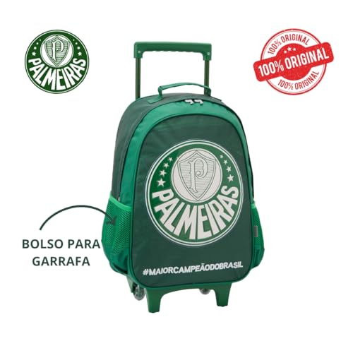 Mochila com Rodinha Palmeiras R1, Grande, Xeryus