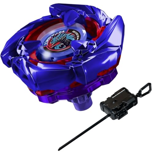 Image of BAttlekid X Series BX-00 Cobalt Drake 4-60F Bey Set with Launcher