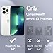 JETech Silicone Case for iPhone 13 Pro Max 6.7-Inch, Silky-Soft Touch Full-Body Protective Phone Case, Shockproof Cover with Microfiber Lining (Light Grey)
