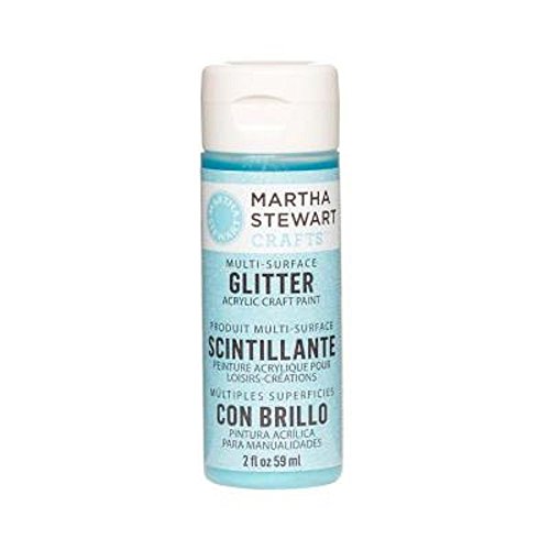 Martha Stewart Crafts Martha Stewart Multi-Surface Glitter Craft Blueberry Slush, 2 oz Paint