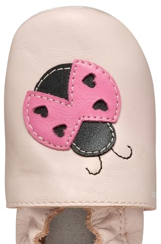 Geox Baby-Mädchen B GLOVIEDOO Girl B Crib Shoe, Lt Rose, Small