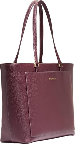 Image of Cole Haan Women's Elyse Leather Tote Bag