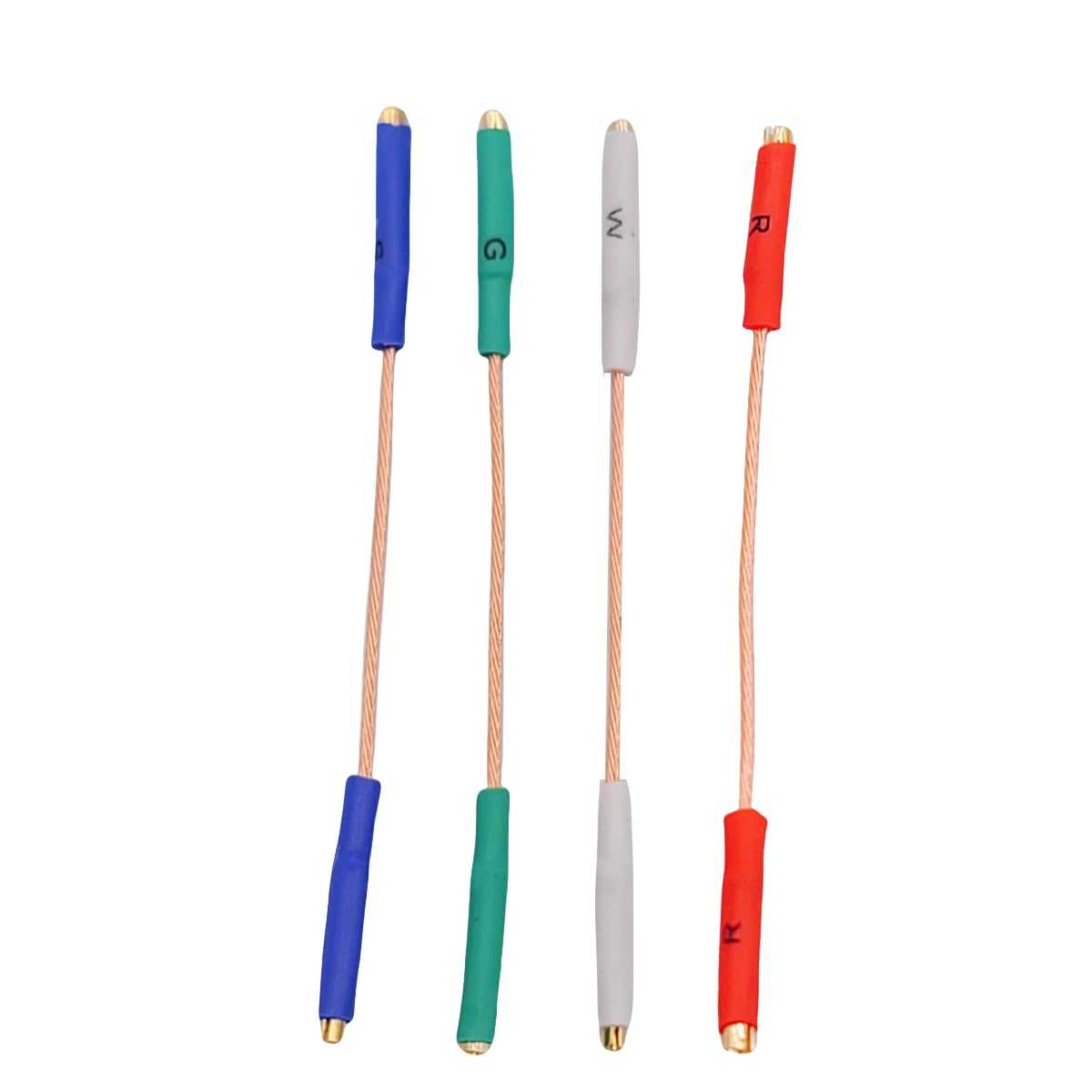 New20pcs/lot HiFi CNC machined turntable blue headshell OFC wire gold