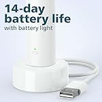 PHILIPS Sonicare 1100 Power Toothbrush, Rechargeable Electric Toothbrush, White Grey HX3641/02 - Image 5