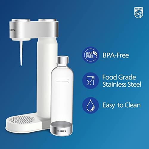 Image of Philips Soda Maker with 1L PET Bottle, White