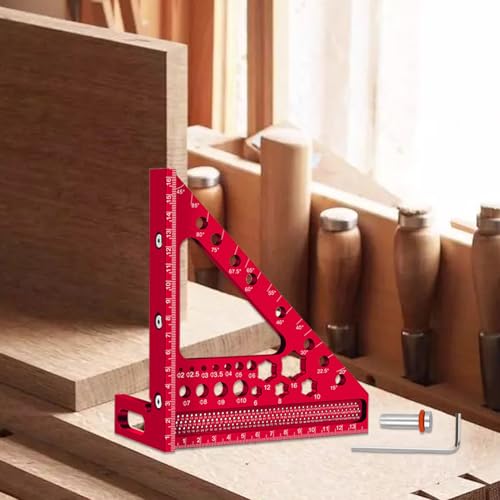 Outil d'ingénierie 3D et règle multi-angle avec échelle précise de traçage - 4