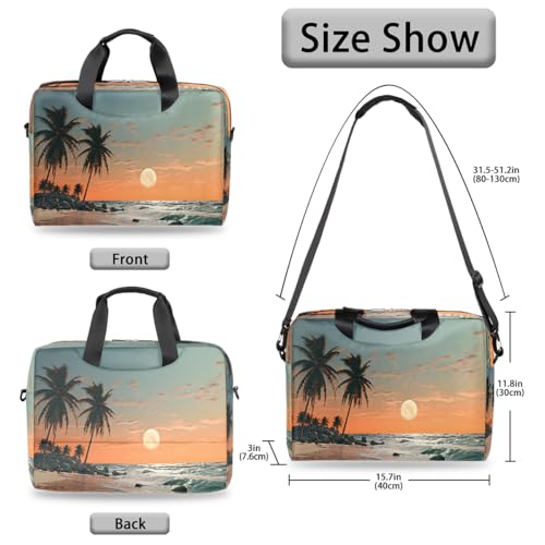 Bolso para Laptop Unisex 15.6-16 pulgadas resistente al agua miniatura 6
