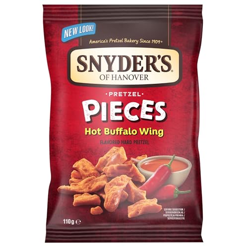 Snyders Pretzel Pieces Hot Buffalo Wings 10x110g