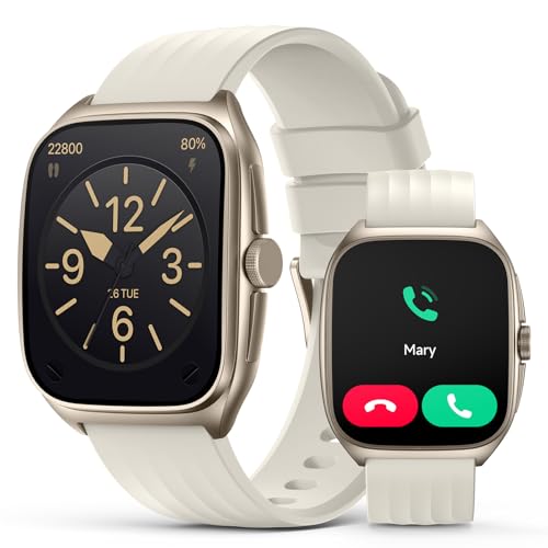 2025 SOUYIE Smart Watch for Men and Women with SOS Emergency Alert, 1.85' AMOLED Fitness Tracker...