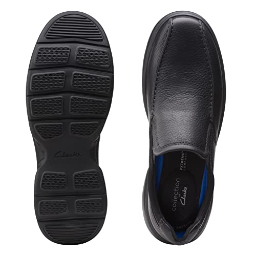 Image of Clarks Mens 26153157 BlackLoafer Flat