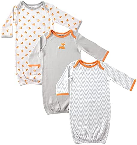 Luvable Friends Baby Cotton Gowns
