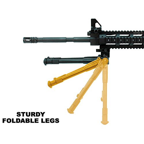 Utg New Gen Med Pro Shooters Bipod, Quick Detach, 6.2"-6.7" #TOP7