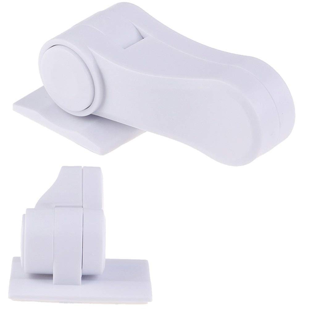 Ferramenta per Finestra 1Pcs Maniglia di plastica Bambino cassaforte di Sicurezza for Porte e finestre a ghigliottina Leva di bloccaggio di Sicurezza Sweep Fermo (Color : 10pcs)