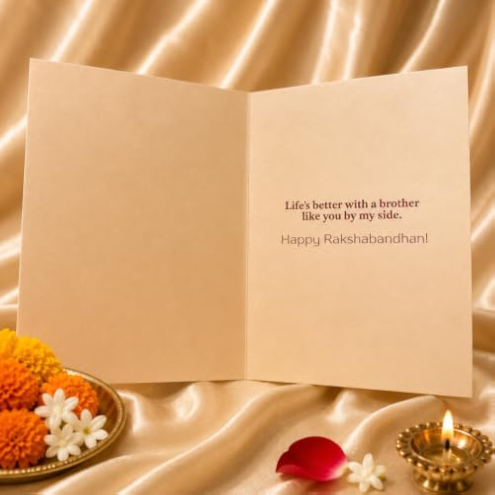 Shivji Rudraksha Rakhi Gift Hamper