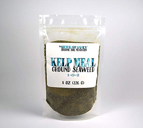 8 Ounces Maxicrop Organic Kelp Meal 1-0-2 Natural Norwegian Kelp Seaweed Fertilizer