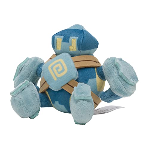 Peluche Golett stable qui tient assise sans tomber doudou Pokémon