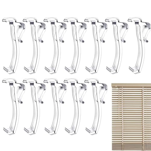 RV Sujetadores De Cortina 12 Piezas,Pinzas para Cortinas | Accesorios de Fijación para Tienda Mueble Ventana Uso Interior y Exterior