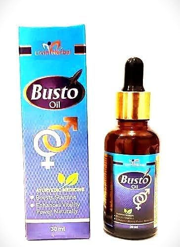 Livin Herbal Busto Oil Male Vitality Ayurvedic Formula for Natural Performance Enhancement