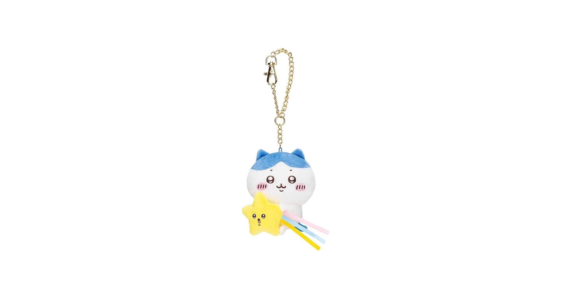 Amazon.co.jp: ちいかわ 流れ星 ぬいぐるみキーホルダー ちい