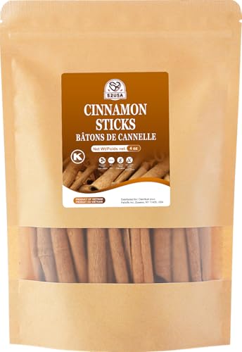 52USA Cinnamon Sticks, Cinnamon 4 oz (113g), Whole...