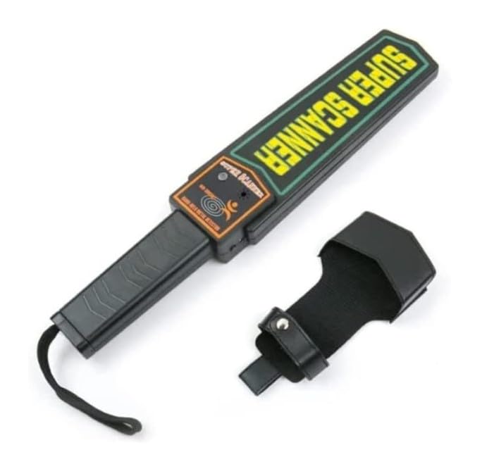 Safe Metal detector, Super Scanner. For Public Security. Security Alarm & Vibration