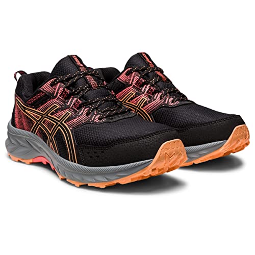 ASICS Women's Gel-Venture 9 Running Shoes, 5, Black/Summer Dune2