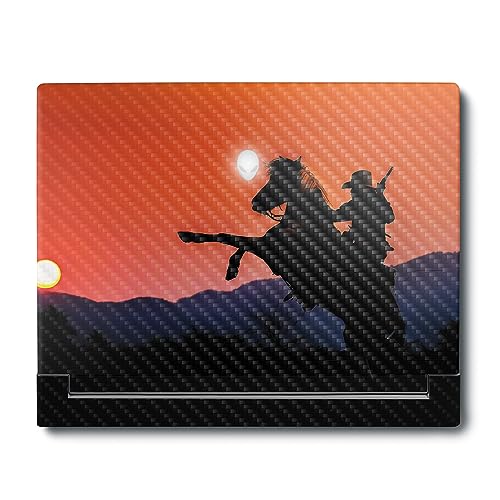 Image of MightySkins Carbon Fiber Skin Compatible With Alienware X16 R1 (2023) Full Wrap Kit - Bronco Sunset | Protective, Durable Textured Carbon Fiber Finish | Easy To Apply & Change Styles | Made in the USA