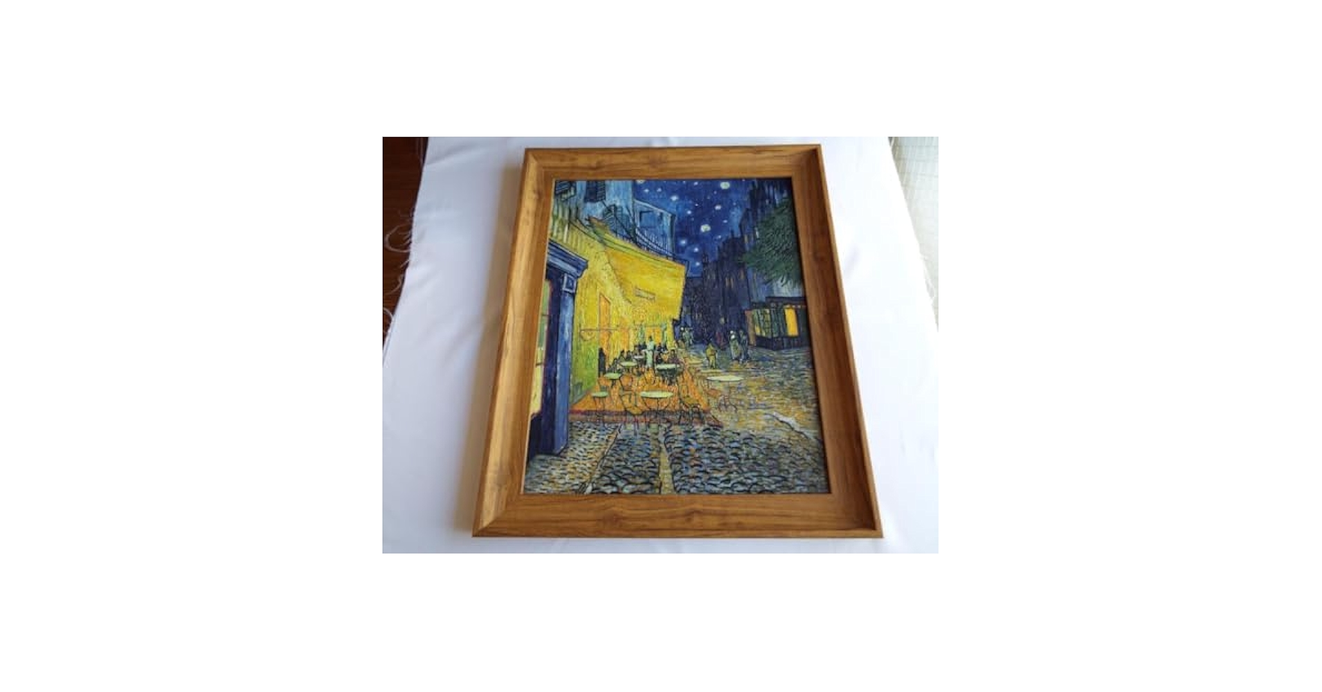 ゴッホ　夜のカフェテラス　ゴッホの立体複製画「アルゴグラフ」 ゴッホの立体複製画「アルゴグラフ」 | アルテノイエ