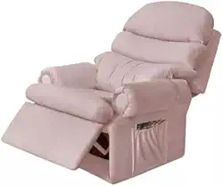 Poltrona Para Extensão De Cílios e Sobrancelhas Reclinável Suede