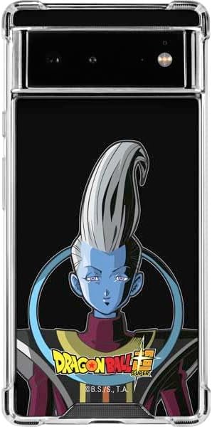 Skinit Clear Phone Case Compatible with Google Pixel 6 - Officially Licensed Dragon Ball Super Goku Vegeta Super Ball Design