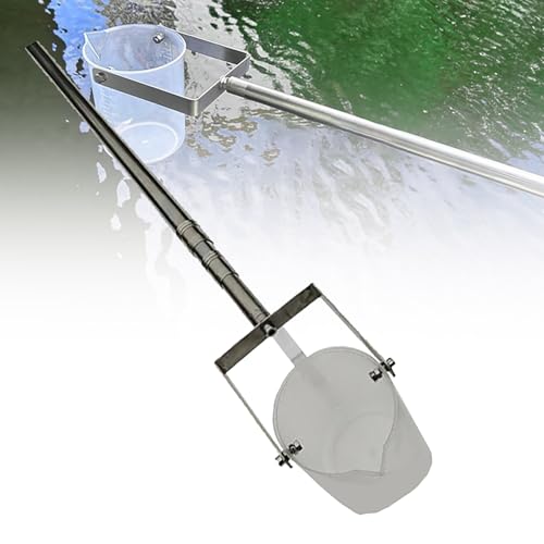Kit d'échantillonnage d'eau amovible avec bouteille plastique 1000ml et tige télescopique