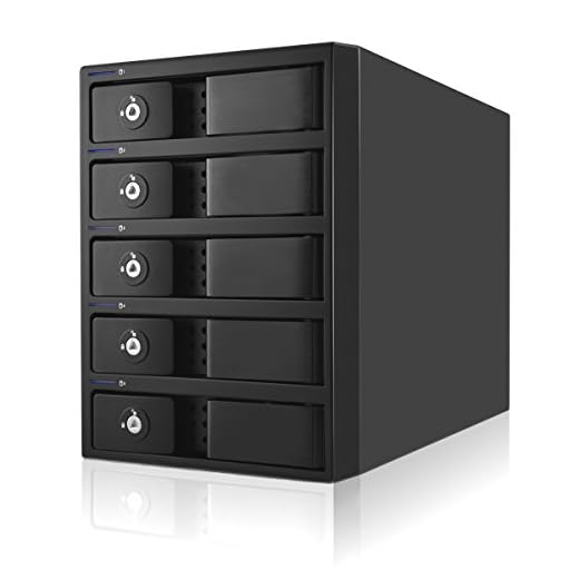 Oyen Digital 80TB Mobius 5-Bay FireWire 800, eSATA, USB 3.0 RAID Hard Drive Array (3R5-EB3-80TB)