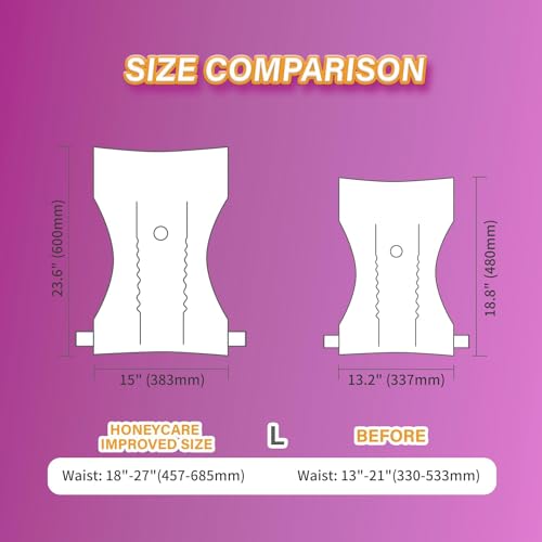 Image of Honey Care All-Absorb Disposable Female Dog Diapers L Size, Improved Bigger Size, 22 Count, Super Absorbent, Breathable, Wetness Indicator, Packaging May Vary