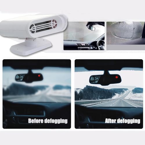 TOTMOX 24V 150W Auto Zigarettenanzünder Heizgebläse, Auto Heizung Schnee Defogger Heizung Heizung