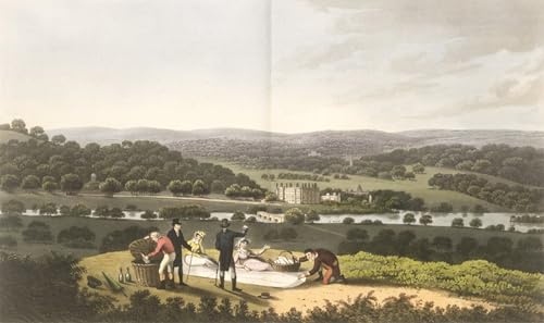 Cuadro en lienzo Humphry Repton Veduta di Longleat obra famosa decorativos oficina 60x90cm