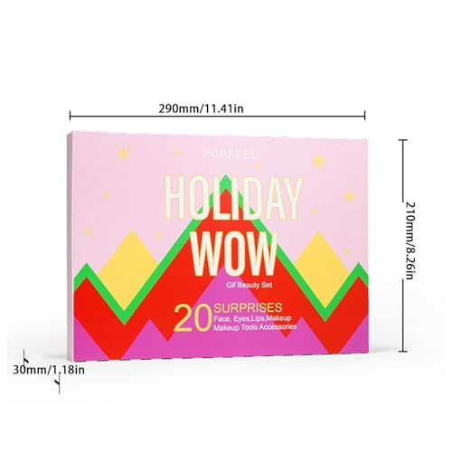 Calendario de Adviento de Belleza Navidad 2024 con productos de maquillaje y cuidado 5