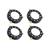 STGLIGHTING 4-Pack Industrial Vintage Metal Decorative Ring Lighting Accessories For Pendant Light W