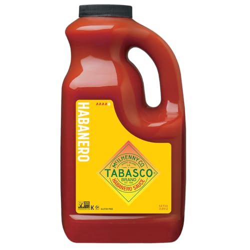 TABASCO® Brand Habanero Pepper Sauce, 64 oz (Pack of 1)