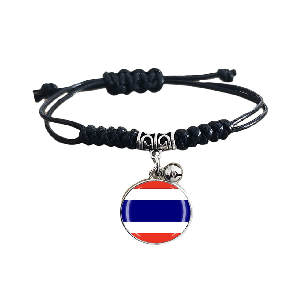 Bracelet de guitare punk, bracelets tressés multicouches, bracelets en